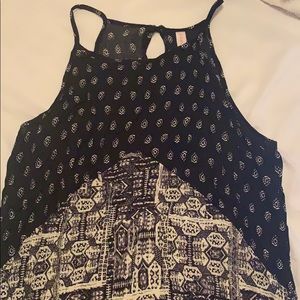 Black and White target dress